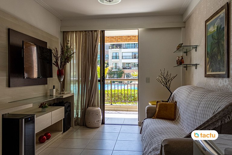 Apartamento ao lado do Beach Park