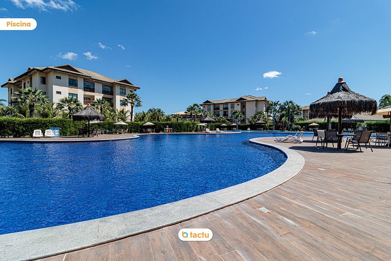 Apartamento térreo luxuoso no VG Sun Cumbuco