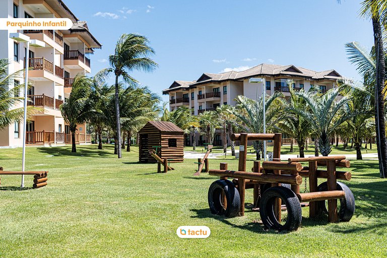 Apartamento térreo luxuoso no VG Sun Cumbuco
