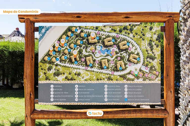 Apartamento amplio en planta baja en VG Sun Cumbuco porTactu