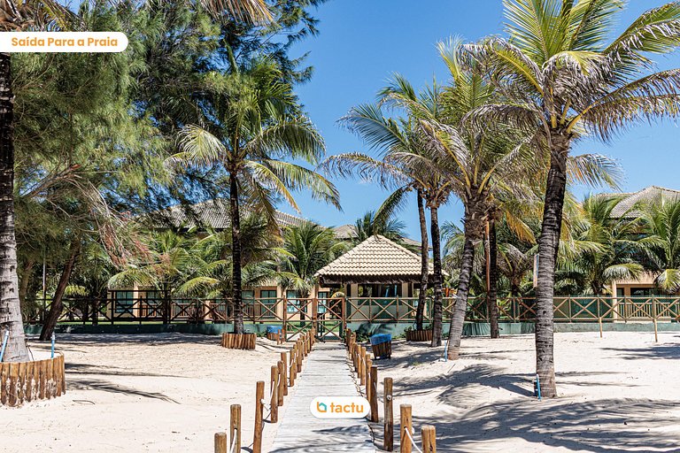 Bangalô térreo de 69 m2 com vista para o mar no VG Sun Cumbu