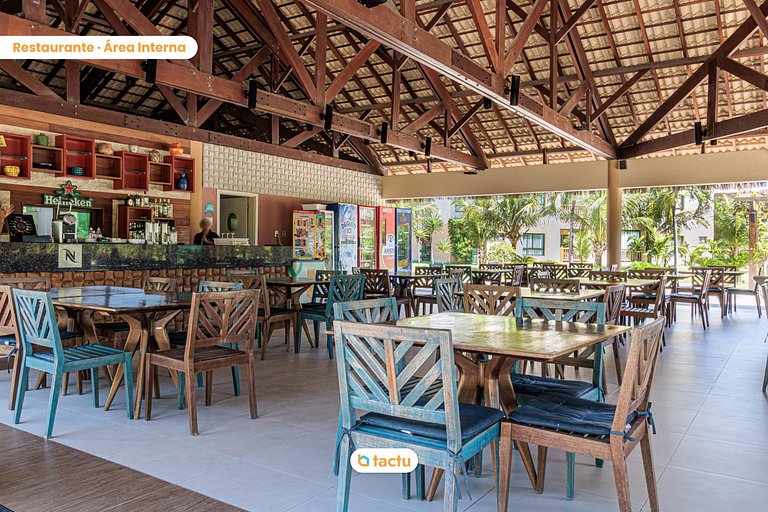 Bangalô térreo de 69 m2 com vista para o mar no VG Sun Cumbu