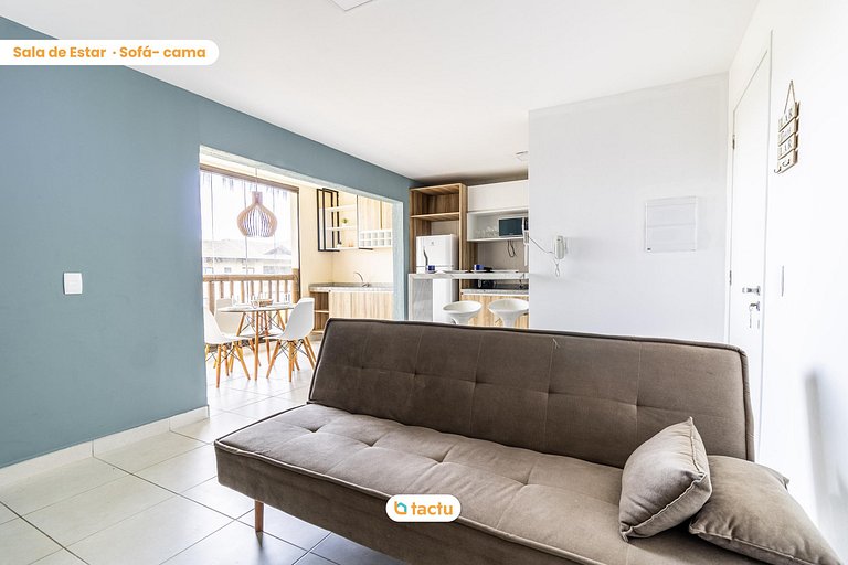 Apartamento com 2 suítes no VG Sun Cumbuco por Tactu