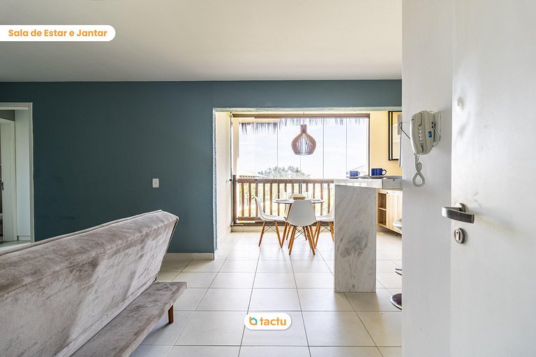 Apartamento com 2 suítes no VG Sun Cumbuco por Tactu