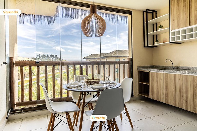 Apartamento con 2 suites en VG Sun Cumbuco por Tactu