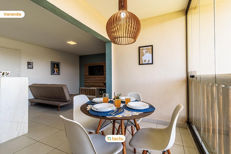 Apartamento con 2 suites en VG Sun Cumbuco por Tactu