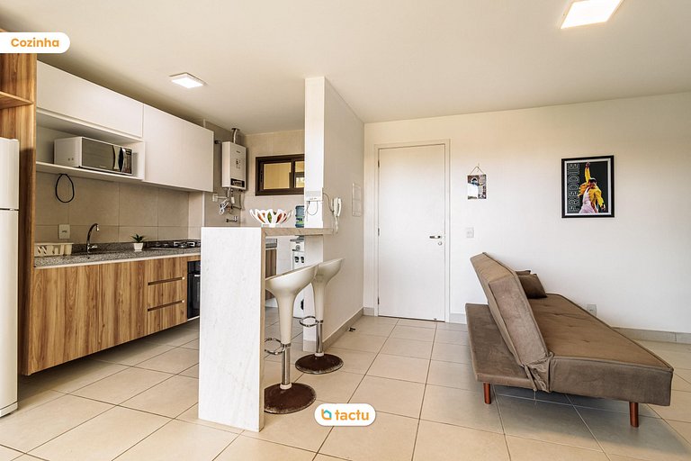 Apartamento com 2 suítes no VG Sun Cumbuco por Tactu