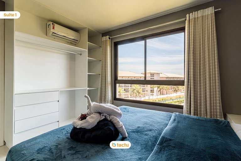 Apartamento com 2 suítes no VG Sun Cumbuco por Tactu