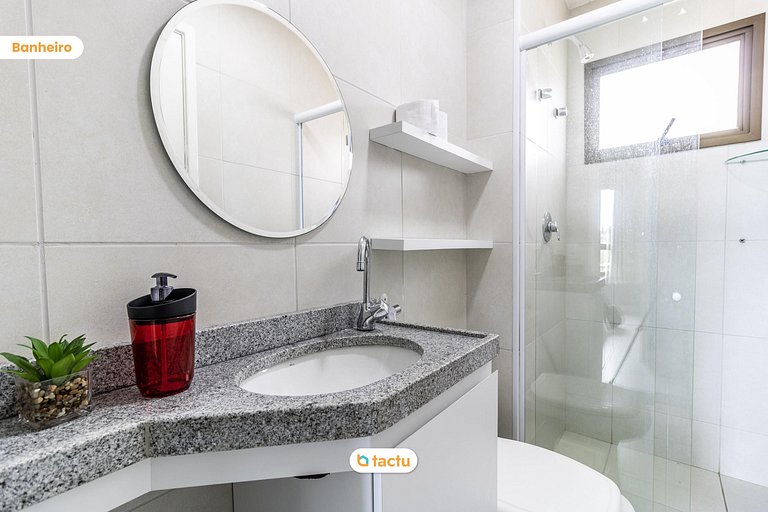 Apartamento com 2 suítes no VG Sun Cumbuco por Tactu