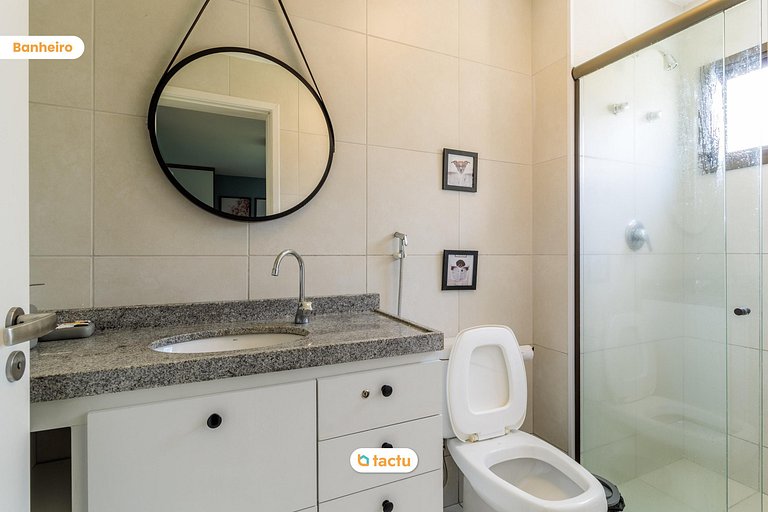 Apartamento térreo espaçoso no VG Sun Cumbuco por Tactu