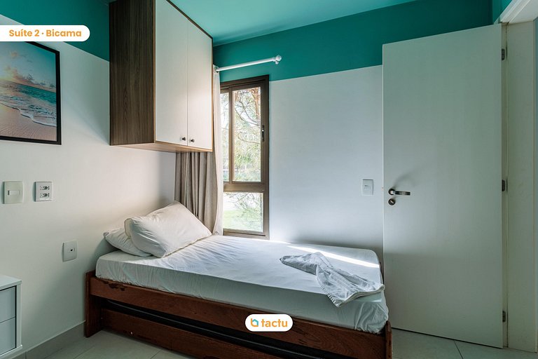 Apartamento térreo espaçoso no VG Sun Cumbuco por Tactu