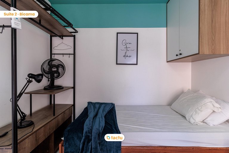 Apartamento amplio en planta baja en VG Sun Cumbuco porTactu