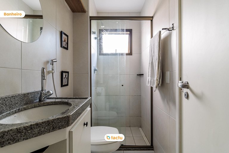 Apartamento térreo espaçoso no VG Sun Cumbuco por Tactu