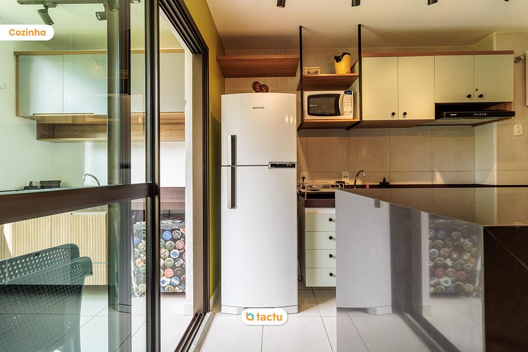 Apartamento térreo espaçoso no VG Sun Cumbuco por Tactu