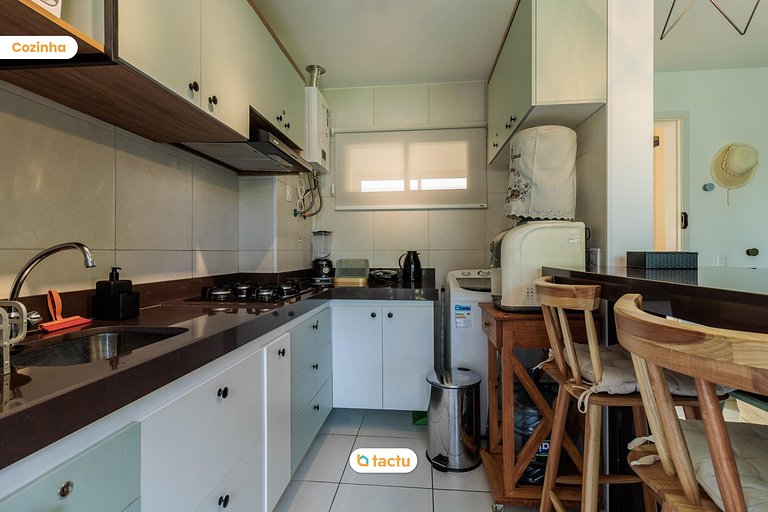 Apartamento térreo espaçoso no VG Sun Cumbuco por Tactu