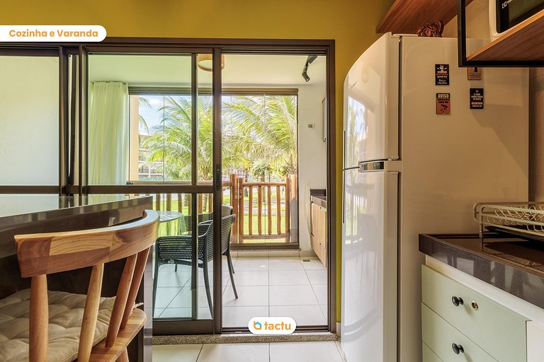 Apartamento amplio en planta baja en VG Sun Cumbuco porTactu