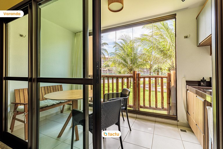 Apartamento térreo espaçoso no VG Sun Cumbuco por Tactu