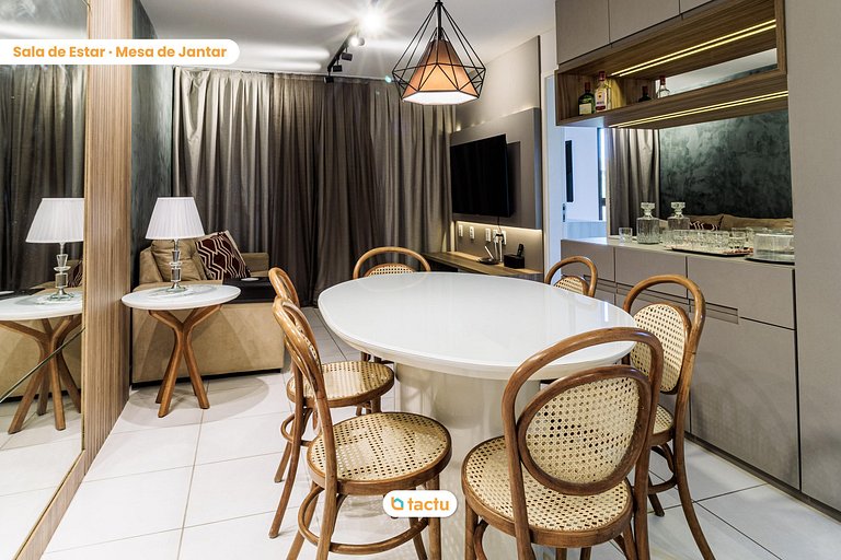 Apartamento luxuoso no VG Sun por Tactu