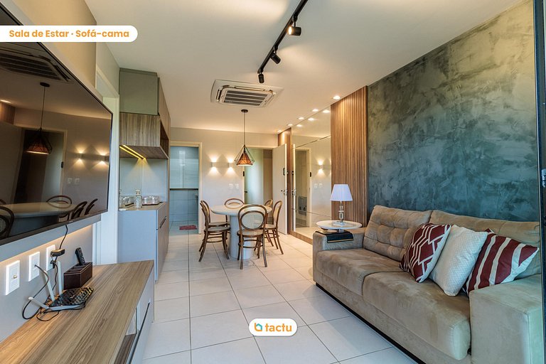 Apartamento térreo luxuoso no Vg Sun por Tactu