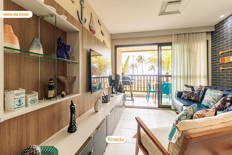 Ground Floor Bungalow 70 m², Oceanfront at VG Sun Cumbuco