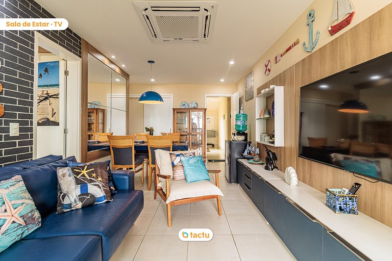 Ground Floor Bungalow 70 m², Oceanfront at VG Sun Cumbuco