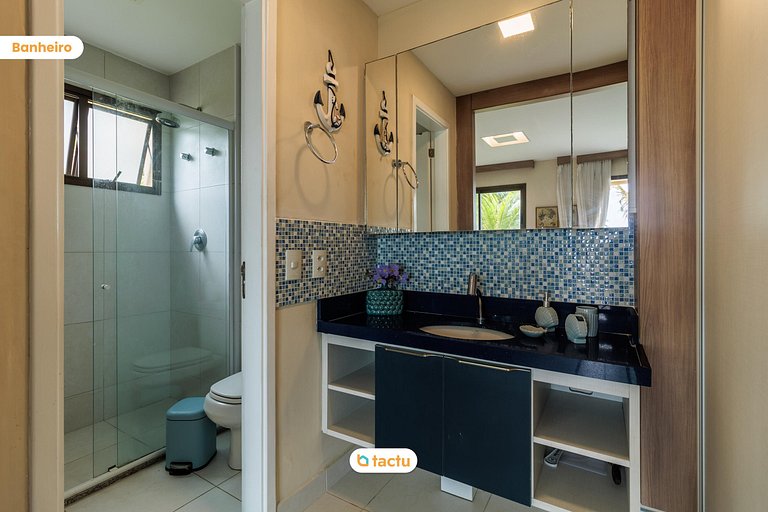 Ground Floor Bungalow 70 m², Oceanfront at VG Sun Cumbuco