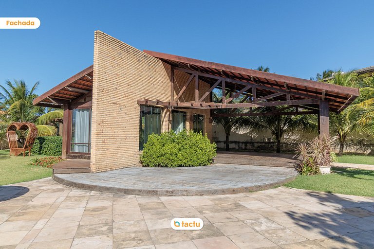 Duplex in Porto das Dunas with pool