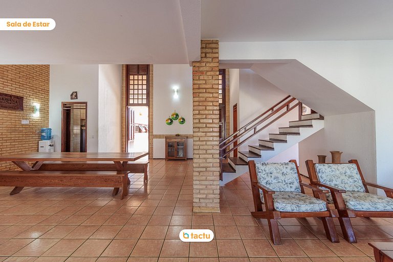 Duplex in Porto das Dunas with pool