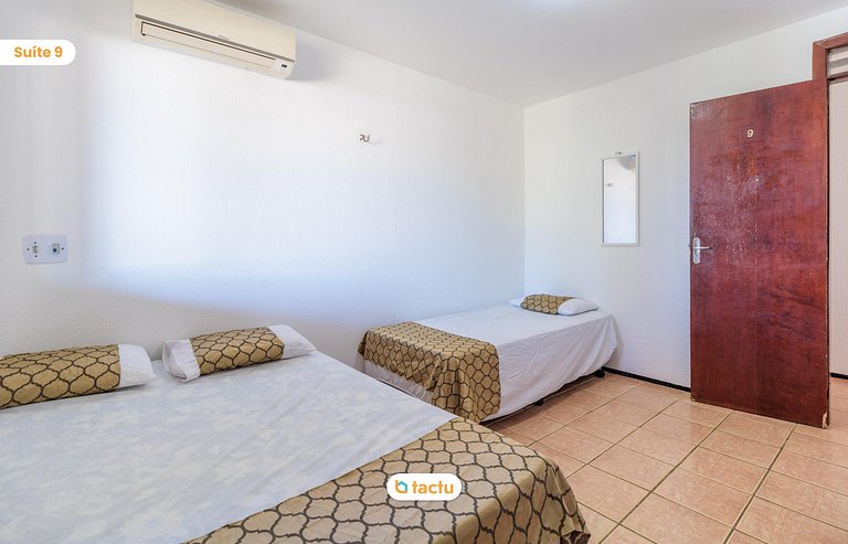Duplex à Porto das Dunas avec piscine