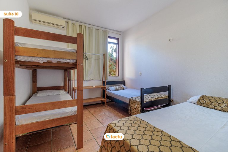Duplex in Porto das Dunas with pool