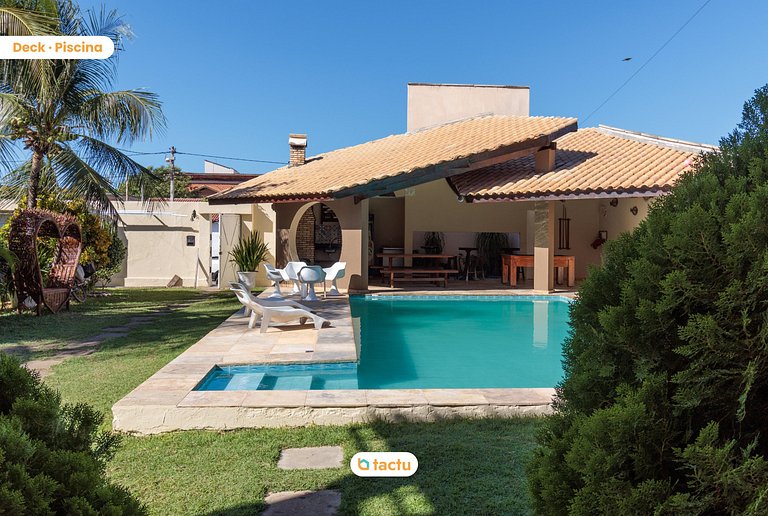 Triplex avec piscine à Porto das Dunas Tactu