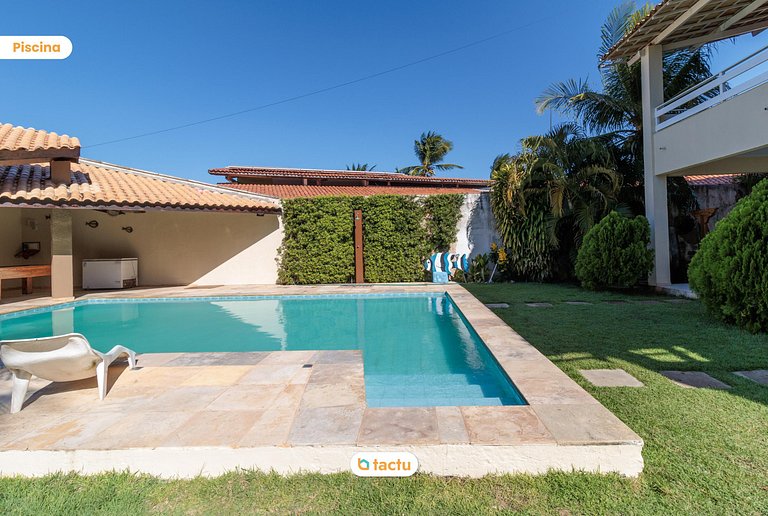 Triplex with swimming pool in Porto das Dunas Tact