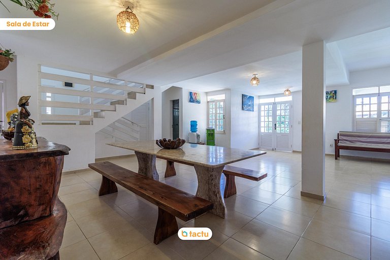 Triplex avec piscine à Porto das Dunas Tactu