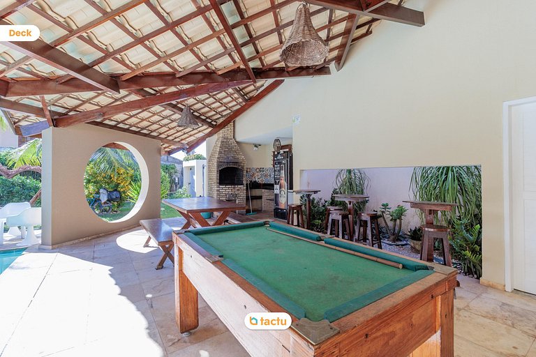 Triplex with swimming pool in Porto das Dunas Tact