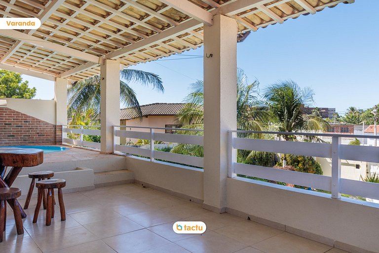 Triplex with swimming pool in Porto das Dunas Tact