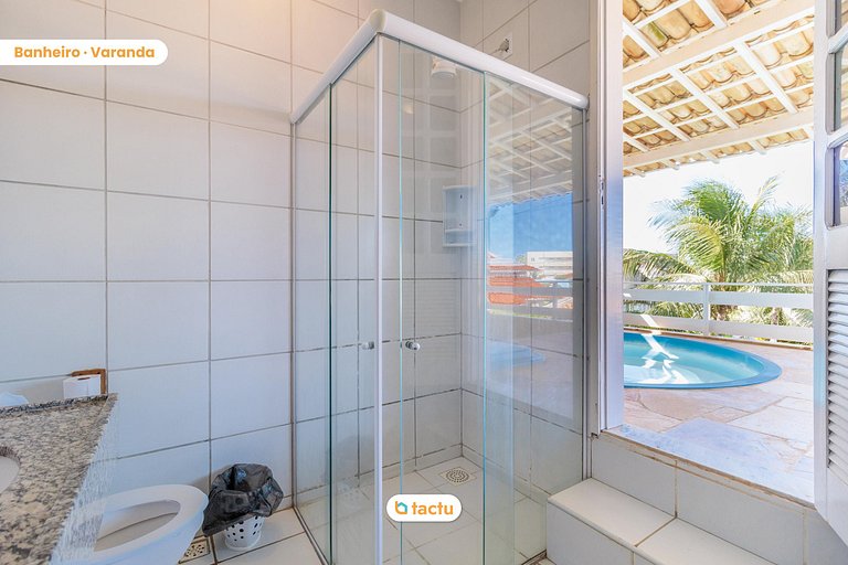Triplex avec piscine à Porto das Dunas Tactu