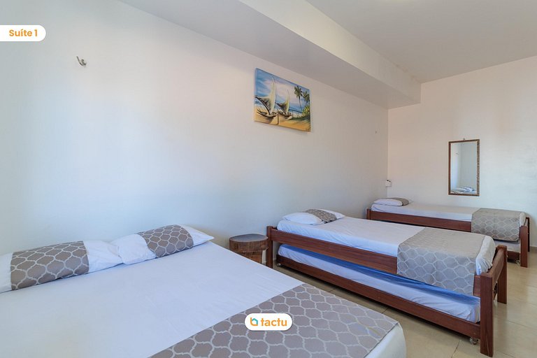 Triplex no Porto das Dunas com piscina por Tactu