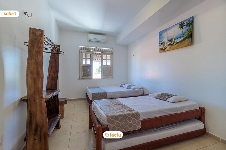 Triplex avec piscine à Porto das Dunas Tactu
