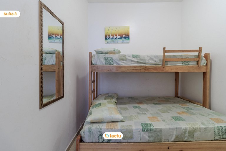 Triplex no Porto das Dunas com piscina por Tactu