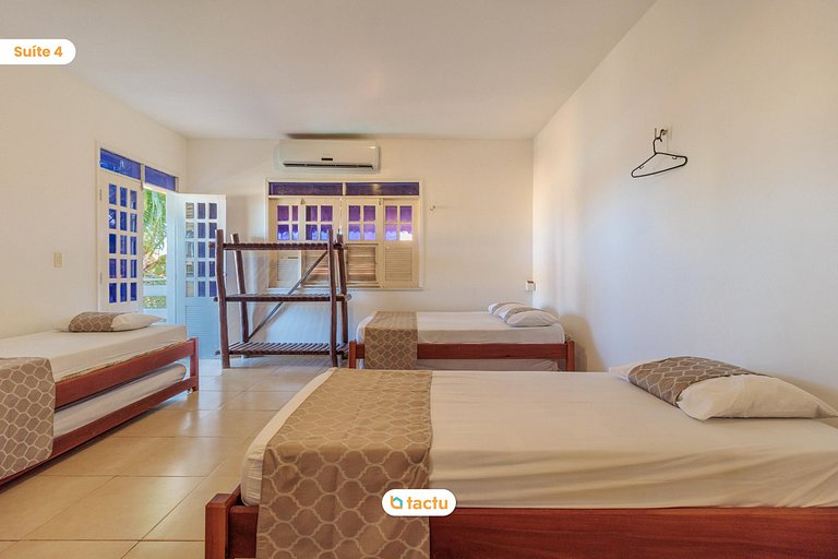Triplex avec piscine à Porto das Dunas Tactu