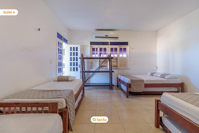 Triplex avec piscine à Porto das Dunas Tactu