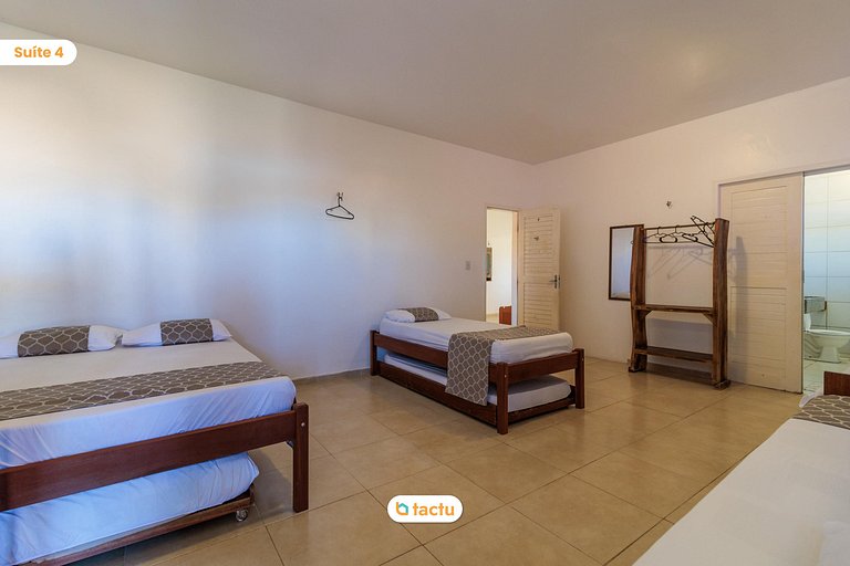 Triplex avec piscine à Porto das Dunas Tactu