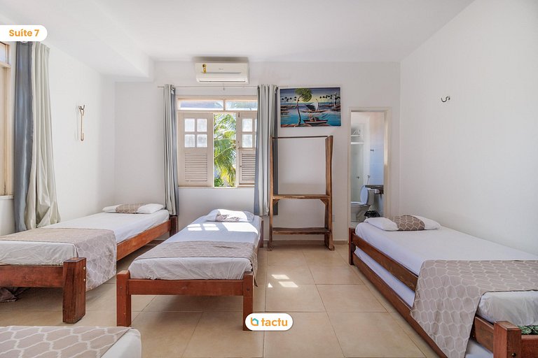 Triplex with swimming pool in Porto das Dunas Tact