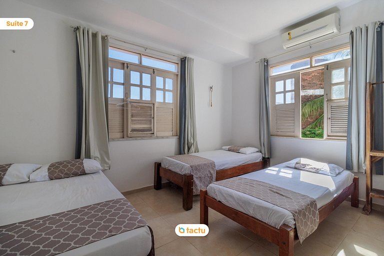 Triplex avec piscine à Porto das Dunas Tactu