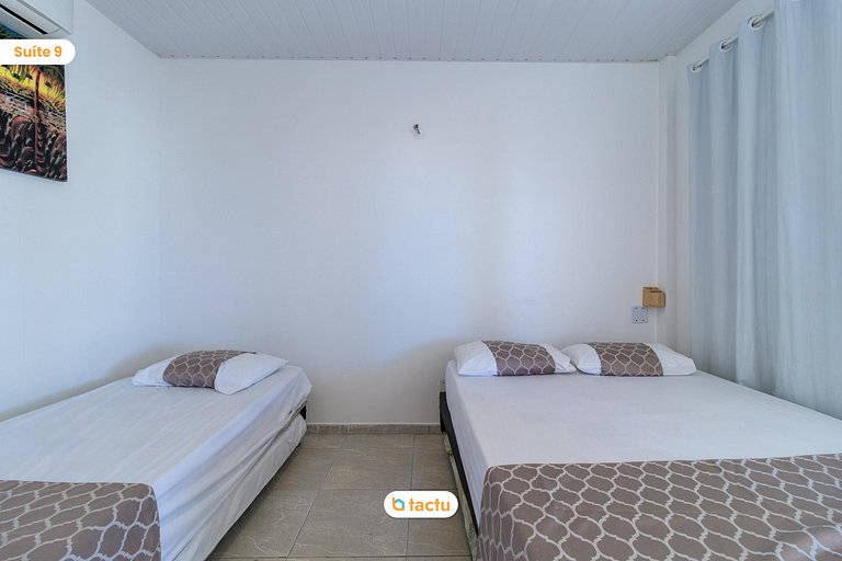 Triplex with swimming pool in Porto das Dunas Tact