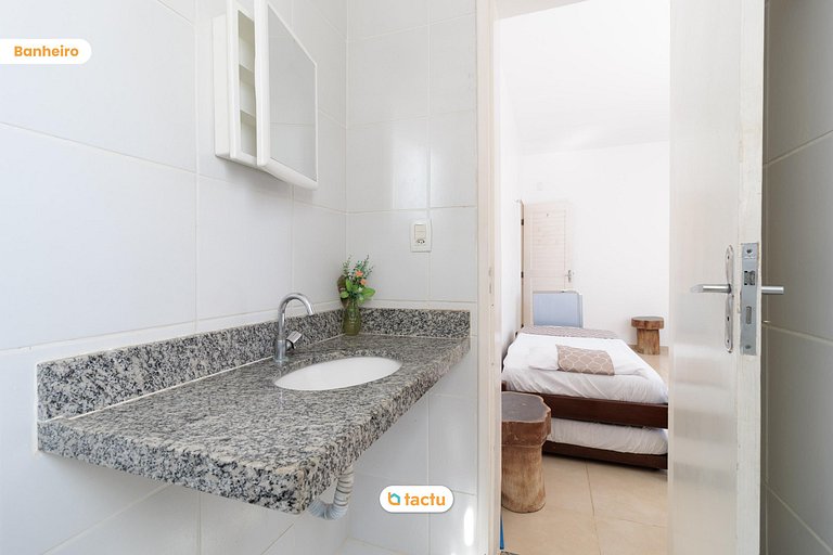 Triplex with swimming pool in Porto das Dunas Tact