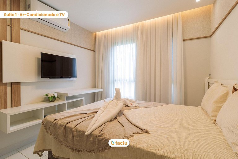 Apartamento térreo VG Sun Cumbuco por Tactu