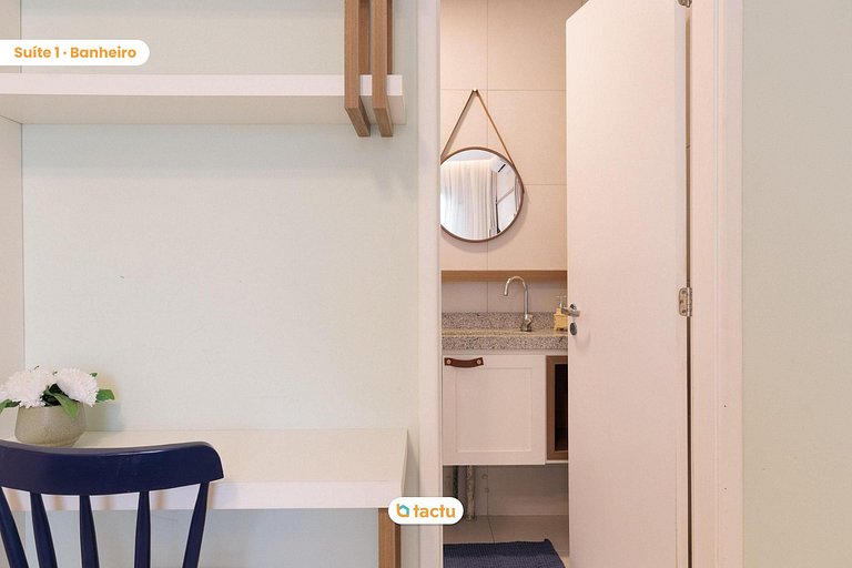 Apartamento térreo VG Sun Cumbuco por Tactu