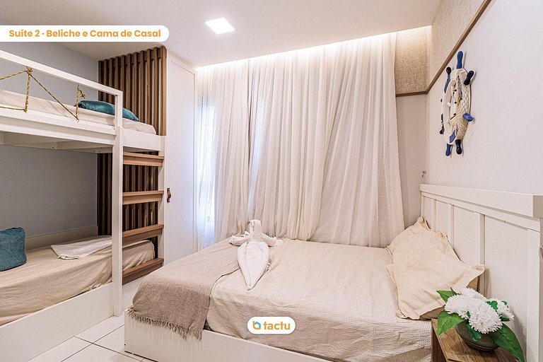 Apartamento térreo VG Sun Cumbuco por Tactu