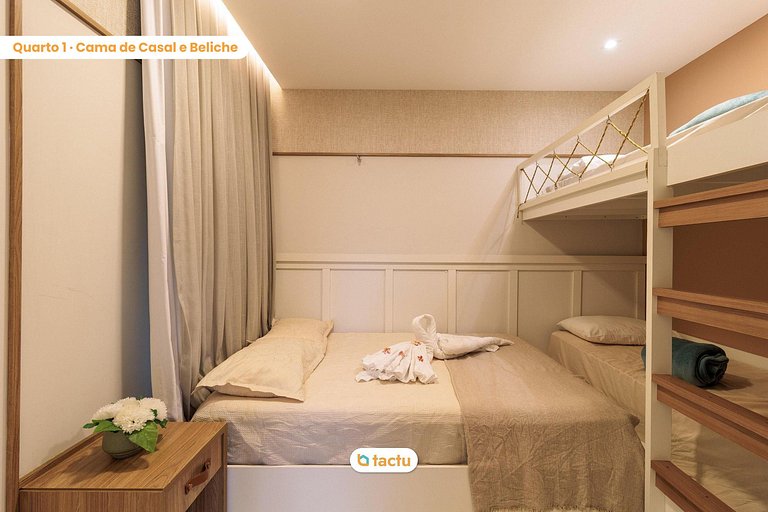 Apartamento térreo VG Sun Cumbuco por Tactu